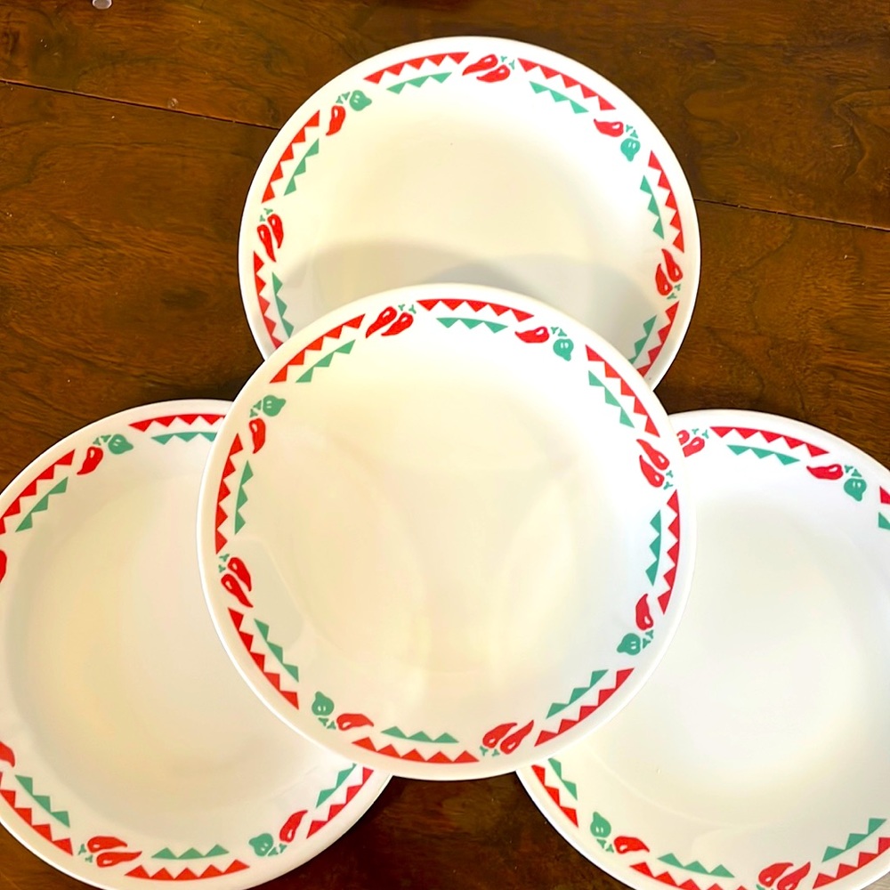 Corelle Fiesta (chili pepper) pattern.